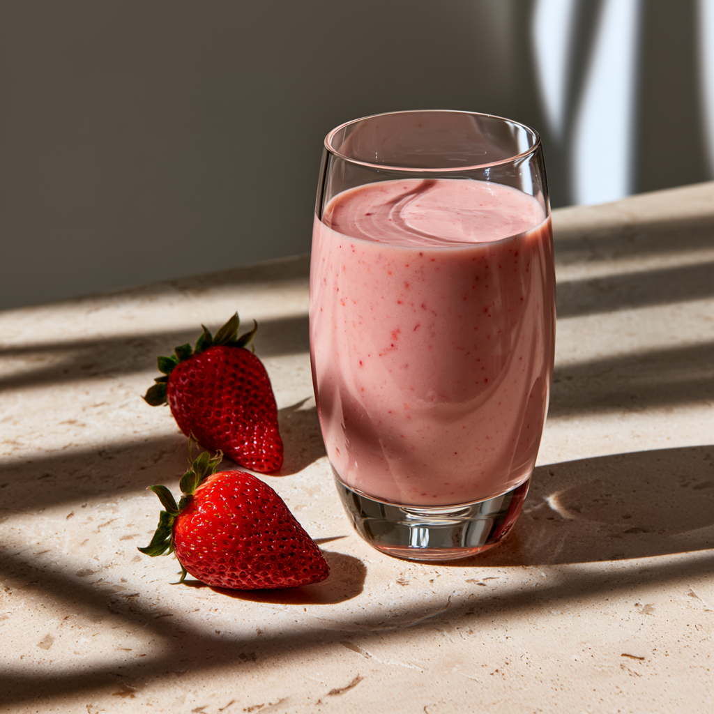 Plant-Based Protein Shake - Strawberries & Cream - Image 4